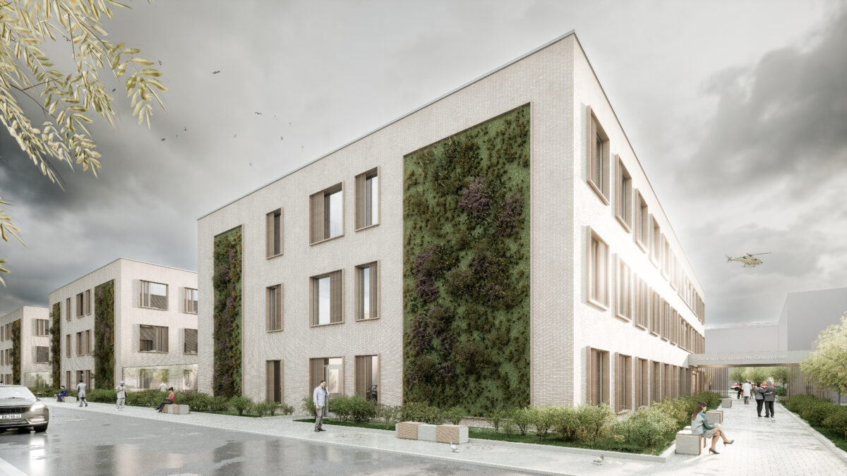 Projektbild Neubau Psychiatrie